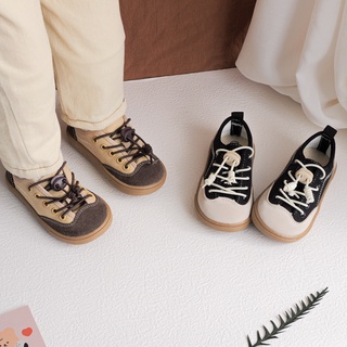 ☸CBC Xiao Shaoheng_Spring and autumn new Velcro ins breathable canvas Korean board shoes kindergarte