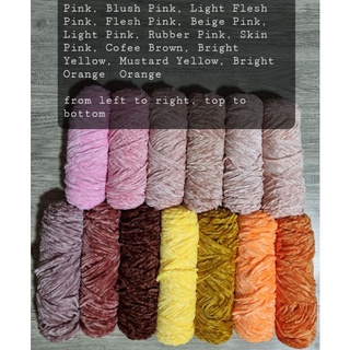 90-100g Super Soft Velvet Yarns in skein