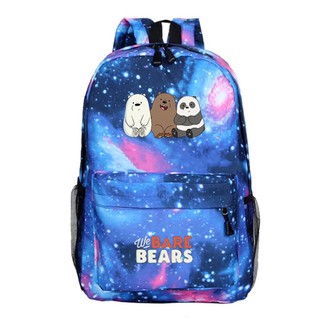 We Bare Bears Backpack School Bag Travel Bag