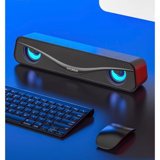 M-MAX LED Space Eye Speaker Dynamic Listening for Laptop/PC/TV/Mobiel/Etc