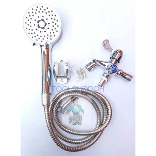 COD SHOWER HEAD WITH DUAL FAUCET SET