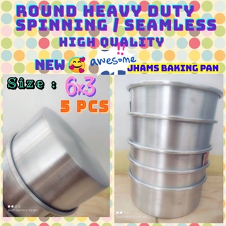 ROUND PAN/CAKE PAN 6X3-5PCS