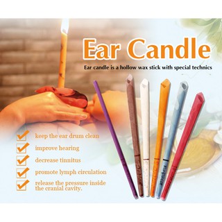 Ear Candle with infused Essential Oils (1pair/per pack)