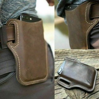 Men's Belt Clip Loop Holster Waist Bag Leather Pouch Cover Case For Phones