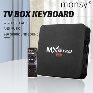 TV Box MXQ Pro 4K 5G Smart TV Box 4+64GB 8+128GB Mxq Pro TV Box