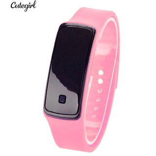 COD!!⌚Digital LED Display Sports Jelly Silicone Wrist Watch (9)