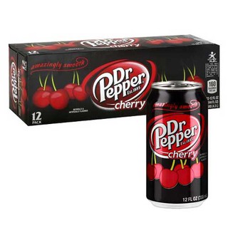 Dr Pepper Cherry 355ml (1 box; 12 cans)