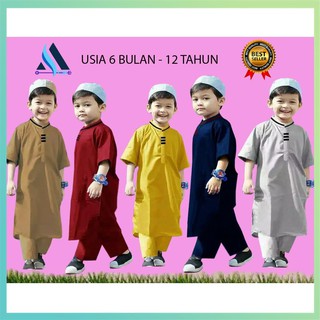 【Available】 Gamis Children / Clothes Koko Boys / Stelan Koko Pakistan Boys Aged 3,4,5,6,7,8,9,10 Y