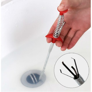 60CM Pipe Hook Sewer Spring Hair Kitchen Cleaning dredger tools