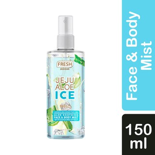 fresh skinlab jeju aloe ice face and body mists 150ml