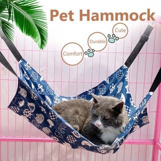 【Ready Stock】♠﹍☑Pet Hammock Cat Hammock Hanging Bed Pet Cage (M_52*42CM )(L_60*52CM)