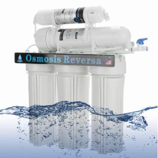 5 Stage RO Water Filter System Reverse Osmosis Undersink Water Filter Filtration Drinking Fountain H
