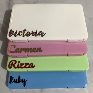Personalized or Plain Face Mask Case | Personalized Face Mask Storage