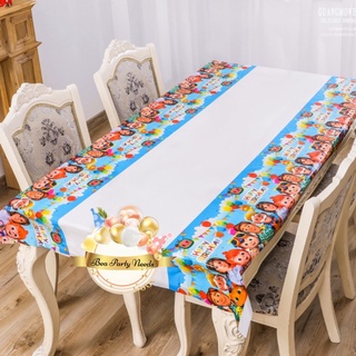 Cocomelon Table Cover Tablecloth For Long Table 6people for birthday decoration