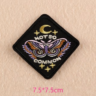 Butterfly Iron On Patch Badge Clothes Bag Embroidered Fabric Applique DIY