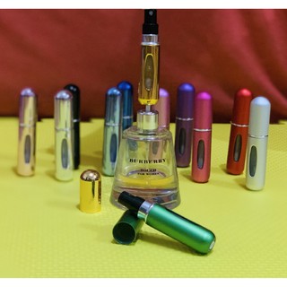[COD] Mini Perfume Spray Bottle Aluminum Spray Atomizer Refillable at the Bottom (Perfume Atomizer)