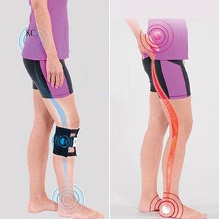 ❦_Magnetic Therapy Stone Relieve Tension Sciatic Nerve Knee Brace for Back Pain