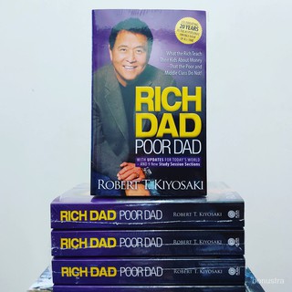 New Book Rich Dad Poor Dad Updated 20th Anniversary Edition (100% Authentic with freebies) by Robert