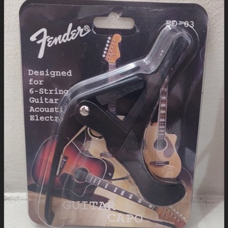 Fender Capo 6-String Guitar Acoustic or Electric