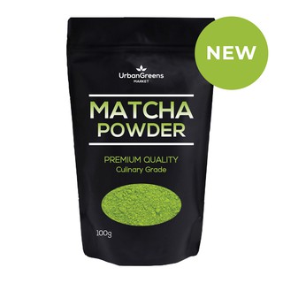 UrbanGreens Market Organic Matcha Powder, Matcha Green Tea from Japan, Culinary Grade, No Sugar