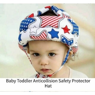 Baby Safety Anti-collision Protective Hat Soft Comfortable Head Protection Adjustable Helmet