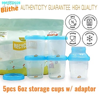 BNHG55.66▲✹blithe breastmilk storage cup pump adaptor breast milk breastfeeding pump bottle baby bre