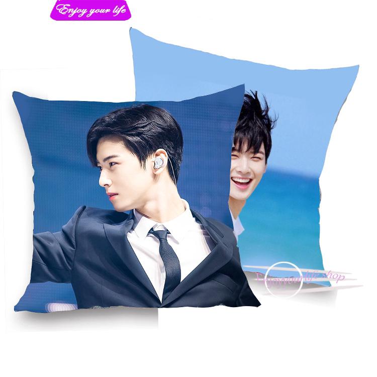 Cha EunWoo car waist cushion cushion pillow Celebrity (5)