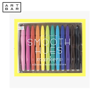 Ooly Smooth Hues 130-055 Set Of 12 Markers