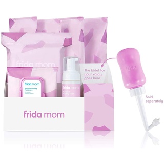FridaBaby Mom Postpartum Recovery Essentials Kit | Disposable Underwear, Ice Maxi Absorbency Pads, C