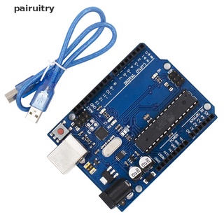 【PRT】 UNO R3 ATMEGA16U2+MEGA328P Chip for Arduino UNO R3 Development Board + USB CABLE .