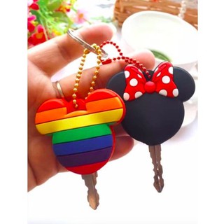 2pcs mickey mouse key chain cover