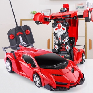 Babyonline Deformation Remote Control Car Drift King Kong Robot Electric Wireless Car Children's Toy Boy Car Racing Car