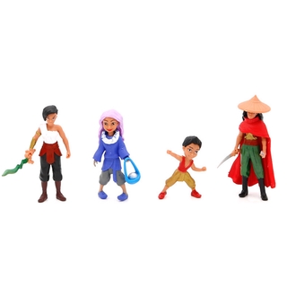 Raya and The Last Dragon 8pcs/set Action Figure Kids Toy Gift Cake Topper Decor (4)