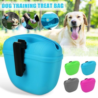 ✴❅MXBEAUTY Pet Dog Treat Pouch Outdoor Waist Pocket Training Bag Portable Silicone Feed Bundle Puppy