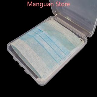 Portable Dustproof Face Mask Case Net red with the same dust-proof flip cover protection box storage portable storage box