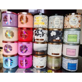 Authentic Bath and Body Works 3wick candle 2021 new scents home fragrance