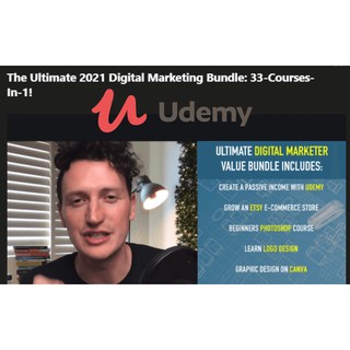[Udemy Course] The Ultimate 2021 Digital Marketing Bundle: 33-Courses-In-1