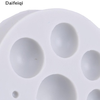 Daifeiqi Round cake mold soap mold silicone baking mould for candy chocolate ice lattice PH
