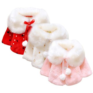 0~36 Month Baby Girls Infant Cotton Winter Coat Warm Clothes
