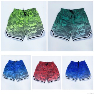 Mens Drifit Shorts#582 Ombre Color Camouflage Design