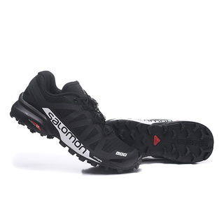 Salomon Shoes Speed Cross 2 Outdoor Professional Hiking sport Shoes 36-40 black white (5)