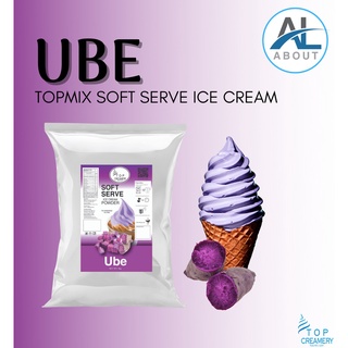 Food & Beverage☞✟☃TOP CREAMERY UBE TOPMIX Soft Serve Ice Cream Powder 1kg