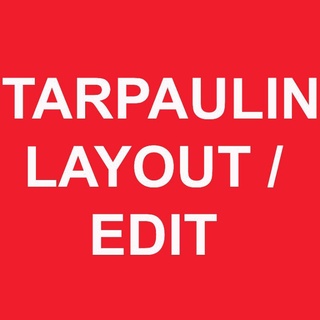 ✁tarpaulin Layout / edit charges