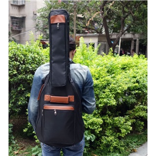 [COD]Waterproof electric guitar bag bass bag backpack double shoulder straps thickened