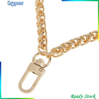 20cm Metal Bag Chain Strap with Snap Buckles for Purse Cross Body Bag Clutch