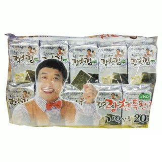 Mainit na benta Kwangcheon Kim Seasoned Seaweed 4gx20 Package