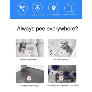 【Ready Stock】﹍▲™Pet dog spray guide toilet training Puppy locating defecation potty (3)