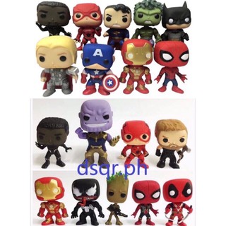 Avengers,Super Heroes,Marvel,DC,Justice league,Captain,Ironman,Spiderrman,Thor,hulk,POP Action Figur