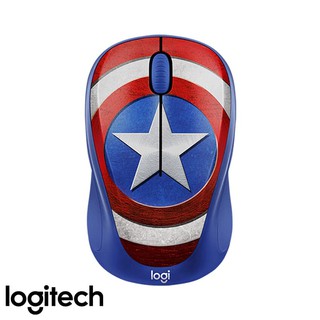 Logitech M238 Wireless Mouse Marvel Collection Captain America Brand New and Original