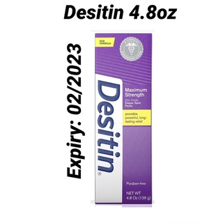 Desitin Maximum Strength Baby Diaper Rash Cream 4.8oz